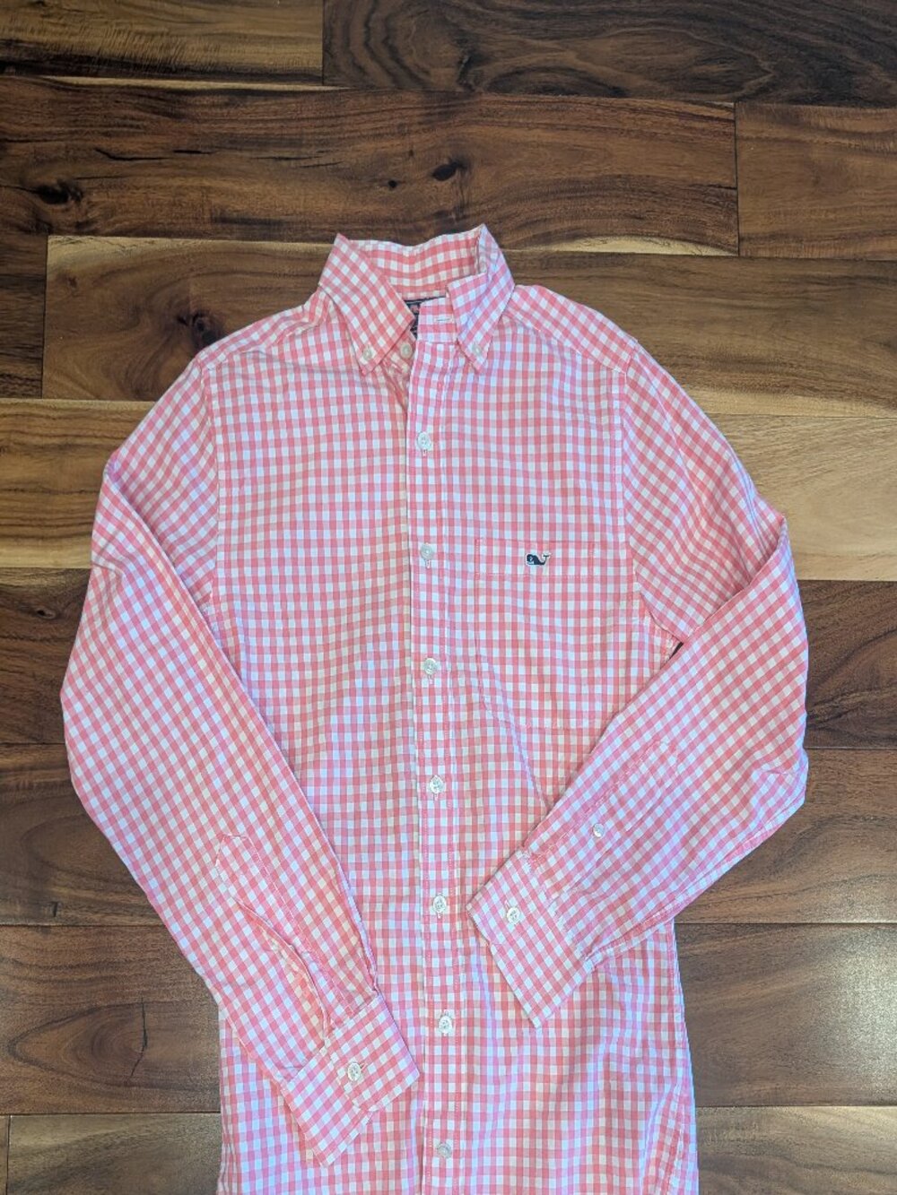 Mens Vineyard Vines Slimfit Tucker Long Sleeve Button Down Shirt - XS